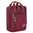 Рюкзак BRAUBERG FRIENDLY универсальный с длинными ручками, бордовый, 37х26х13 см, 270090