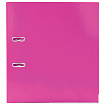 Папка-регистратор BRAUBERG "EXTRA", 75 мм, розовая, двустороннее покрытие пластик, металлический уголок, 228575