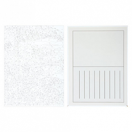 Картина по номерам 15х20 см, ЮНЛАНДИЯ "Саванна", на холсте, акрил, кисти, 662505