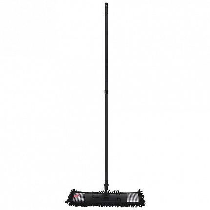 Швабра КОМПЛЕКТ черенок 85-140 см + флаундер + насадка МОП (608414) ТИП К, YORK "Pepita", 81302