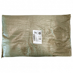 Мешки полипропиленовые до 50 кг, комплект 100 шт., 95х55 см, вес 47 г, для строительного/бытового мусора, зеленые, 601911