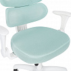 Кресло детское с поясничной поддержкой BRABIX KIDS "MG-225", сетка/ткань TW, голубое, 533317