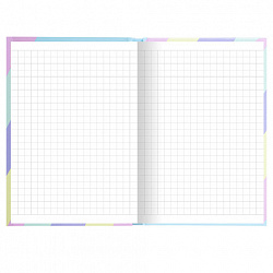 Блокнот МАЛЫЙ ФОРМАТ 110х147 мм, А6, 80 л., твёрдый, клетка, BRAUBERG кросс-серия PASTEL, 117017