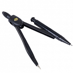 Готовальня STAFF "College" 9 предметов: циркуль 120 мм, чертежные принадлежности, механический карандаш, пластиковый пенал, 210863