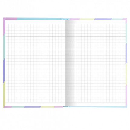 Блокнот МАЛЫЙ ФОРМАТ 110х147 мм, А6, 80 л., твёрдый, клетка, BRAUBERG кросс-серия PASTEL, 117017
