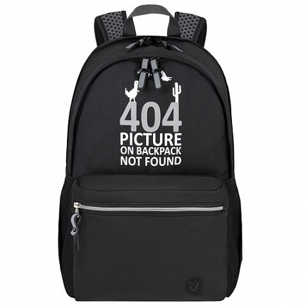 Рюкзак BRAUBERG FASHION CITY универсальный, 2 отделения, Not found, черный, 46х31х15 см, 272571