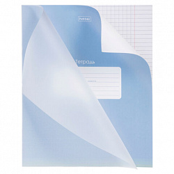 Тетрадь обложка пластик, 18 л., клетка, HATBER, "PROстиль Универсальная" (микс в спайке), 090449, 18Т5В1пл