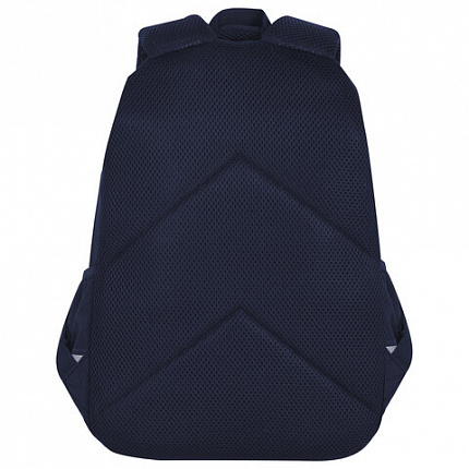 Рюкзак BRAUBERG INTENT, 2 отделения, 4 кармана, "Navy blue", 39х27х14 см, 273113