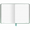 Блокнот с резинкой в клетку 96 л., А5 145х203 мм, твердая обложка, BRAUBERG, "Peaceful", 116326
