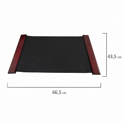 Набор настольный GALANT "Sirius" из дерева, 9 предметов, цвет "красное дерево/чёрный", 238162