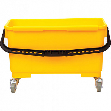 Ведро-тележка на колесах для уборки 24 л, отжим для окномоек и PVA швабр, LAIMA PROFESSIONAL, 606662
