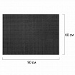 Коврик придверный 60х90 см, ГРАФИТ пластиковый грязезащитный, толщина 10 мм, "ТРАВКА", PRIMILA (ПРИМИЛА), 701068