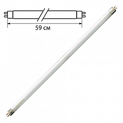 Лампа люминесцентная OSRAM L18/765, 18 Вт, цоколь G13, в виде трубки, длина 59 см, днев. белый свет