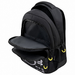 Рюкзак BRAUBERG CONCEPT универсальный, 2 отделения, светоотражающий принт, "Cool it", 45х30х18 см, 273846