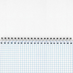 Блокнот БОЛЬШОЙ ФОРМАТ А4, 200х290 мм, 80 л., гребень, подложка, клетка, кросс-серия "PASTEL", BRAUBERG, 117032