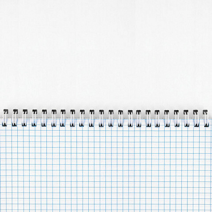 Блокнот БОЛЬШОЙ ФОРМАТ А4, 200х290 мм, 80 л., гребень, подложка, клетка, кросс-серия "PASTEL", BRAUBERG, 117032