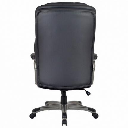 Кресло BRABIX PREMIUM "Regal EX-557", НАГРУЗКА до 150 кг, пружинный блок, экокожа, черный, 532945