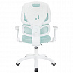 Кресло детское с поясничной поддержкой BRABIX KIDS "MG-225", сетка/ткань TW, голубое, 533317
