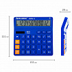 Калькулятор настольный BRAUBERG DIGITAL-12-BL (151х152 мм), 12 разрядов, двойное питание, СИНИЙ, 272969