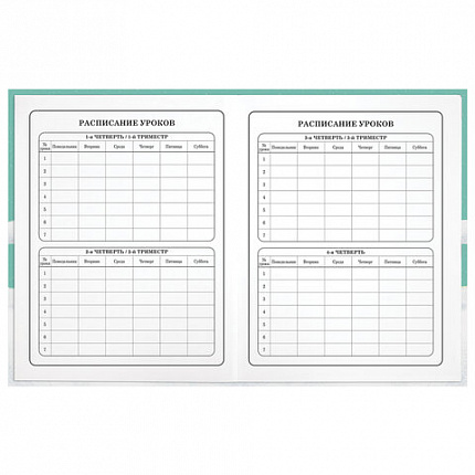 Дневник 1-4 класс 48 л., гибкая обложка, ЮНЛАНДИЯ, выборочный лак, с подсказом, "Вишенки", 106589