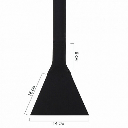 Ледоруб-топор шириной 14 см, ВЕС 3,3 кг, металлическая ручка 120 см, D=34 мм, СУПЕРУСИЛЕННЫЙ, черная порошковая окраска, ГРАНДМАСТЕР, 700346