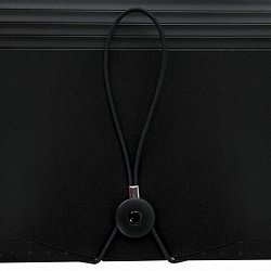 Папка-органайзер для бумаг и документов на резинке, 25 отделений, BRAUBERG DOCS, А4, черная, 271151