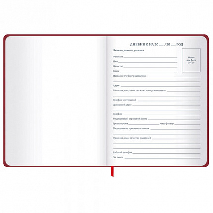 Дневник 1-11 класс 48 л., твердый, BRAUBERG, матовая ламинация, резинка, закладка-ляссе, с подсказом, "Мото", 107236