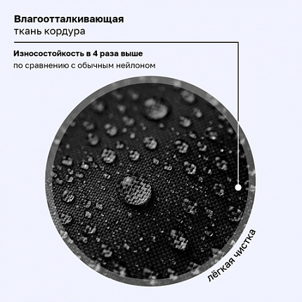 Рюкзак BRAUBERG OPTIMA, 2 отделения, с брелоком, "Держись подальше", СВЕТЯЩИЙСЯ, 36х27х18 см, 271361