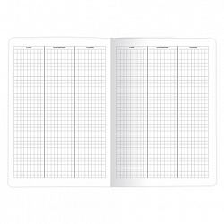 Тетрадь-словарь для записи английских слов, А5, 60 л., КОЖЗАМ, сшивка, клетка, "World", BRAUBERG, 404038