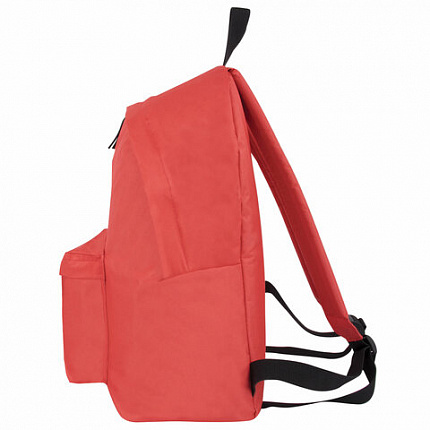 Рюкзак BRAUBERG СИТИ-ФОРМАТ один тон, универсальный, коралловый, 41х32х14 см, 228844