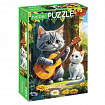 Пазл картонный "КОШАЧЬИ ЗАБАВЫ" 260 элементов АССОРТИ, 220х330 мм, HATBER