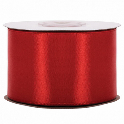 Лента атласная ширина 50 мм, длина 23 м, красная, BRAUBERG, 591521