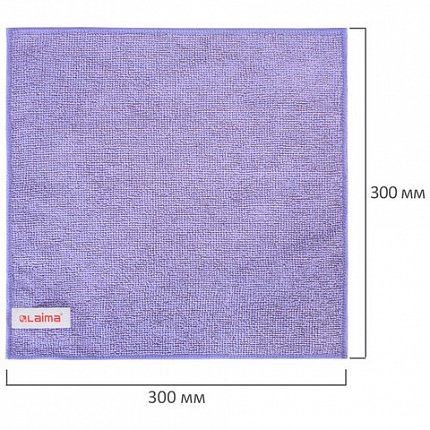 Салфетки из МИКРОФИБРЫ 30х30 см PASTEL COLOUR, big pack, КОМПЛЕКТ 10 штук, 180 г/м2, LAIMA HOME, 700608