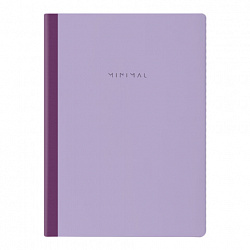 Тетрадь А4 96 л. BRAUBERG, на сшивке с корешком, клетка, обложка картон, "Minimal Pastel", 405282