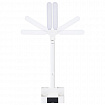 Настольная лампа / светильник беспроводная SONNEN PT-201, органайзер, USB, LED, 5 Вт, 3 режима, белый, 238781