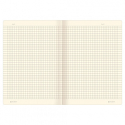 Тетрадь 40 л. в клетку обложка КРАФТ, бежевая бумага 70 г/м2, сшивка, А5 (147х210 мм), SPACE TRAVELER, BRAUBERG, 403760