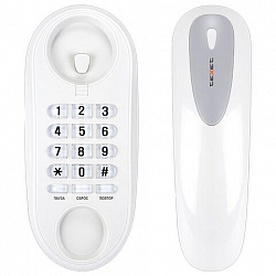 Телефон TEXET TX-236, тональный / импульсный режим, повтор, серый, 125840