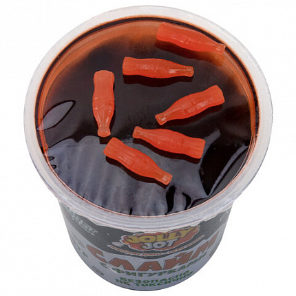 Слайм с фигурками, вкусняшки, 200 г, АССОРТИ 6 видов, JOLLY JOT (ДЖОЛЛИ ДЖОТ), 666668