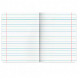 Тетрадь 18 л. BRAUBERG КЛАССИКА, линия, обложка картон, ЧЕРНАЯ, 107782