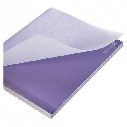 Тетрадь обложка пластик, А5, 96 л., скоба, клетка, HATBER, "PROстиль" (микс в спайке), 090232, 96Т5В1пл