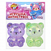 Игрушка-антистресс "МЕДВЕДИКИ. НАБОР 2 ШТУКИ", 5 см, ассорти 4 цвета, дисплей, JOLLY JOT (ДЖОЛЛИ ДЖОТ), 665771