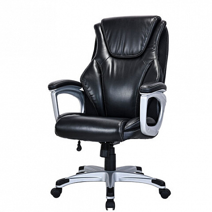 Кресло BRABIX PREMIUM "Credo EX-587", рециклированная кожа, черное, 532977