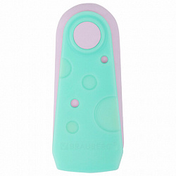 Ластик BRAUBERG "ULTRA PASTEL", 57х24х15 мм, пастельные цвета ассорти, бирюзовый пластиковый держатель, 272688