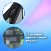 Папка для труда BRAUBERG А4, 2 отделения, пластик, молния сверху, органайзер, "Module blocks", 273400