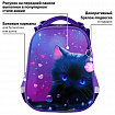 Ранец BRAUBERG PREMIUM, 2 отделения, с брелоком, "Аниме-кот", 38х29х16 см, 272017