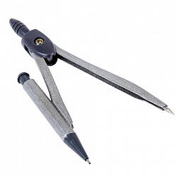 Готовальня ПИФАГОР 8 предметов: циркуль 120 мм, чертежные принадлежности, пластиковый пенал, 210860