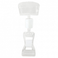 Держатели-прищепки для ценников универсальные МАЛЫЕ, КОМПЛЕКТ 10 штук, BRAUBERG, 290525