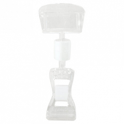 Держатели-прищепки для ценников универсальные МАЛЫЕ, КОМПЛЕКТ 10 штук, BRAUBERG, 290525