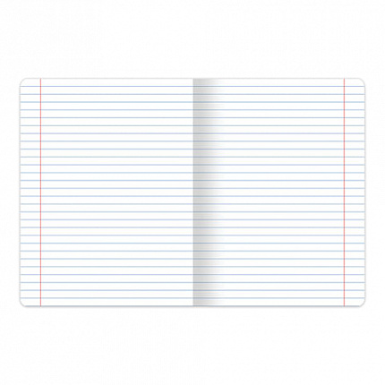 Тетрадь А5, 48 л., АЛЬТ, скоба, линия, выборочный лак, "КЛАССИКА" (5 видов), 7-48-899/2