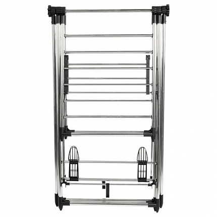 Сушилка напольная для белья раскладная, 6 зон сушки, 18 метров, LAIMA HOME GRANDIOSE STAR, 700474